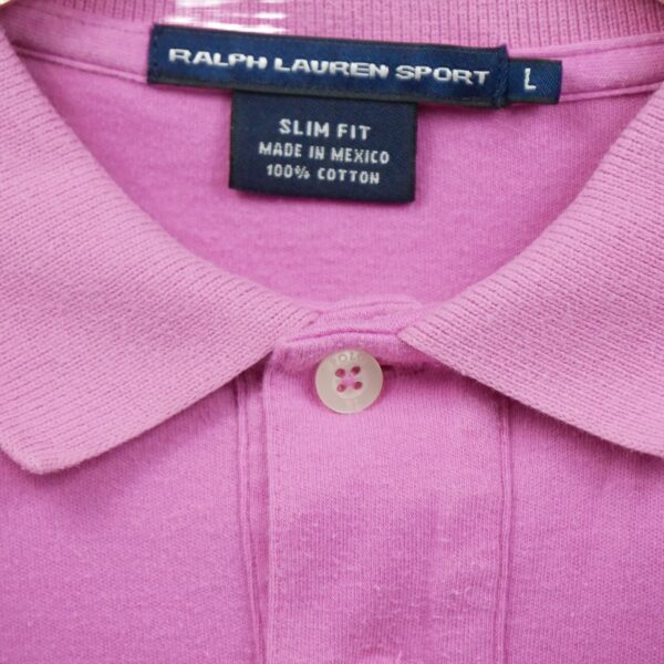 Polo manches courtes femme rose Polo Ralph Lauren Col Polo