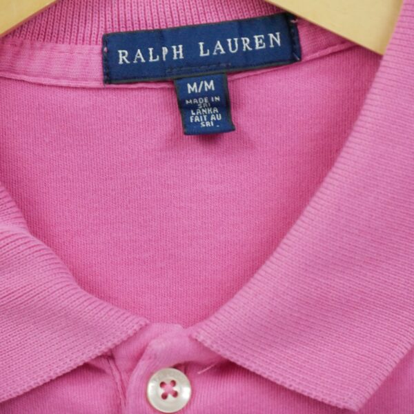 Polo manches courtes femme rose Polo Ralph Lauren Col Polo