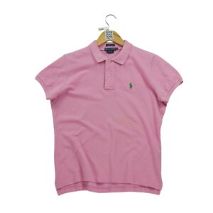 Polo manches courtes femme rose Polo Ralph Lauren Col Polo