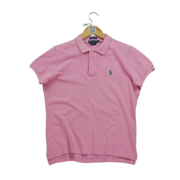 Polo manches courtes femme rose Polo Ralph Lauren Col Polo