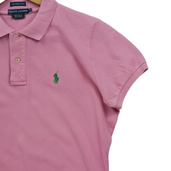 Polo manches courtes femme rose Polo Ralph Lauren Col Polo