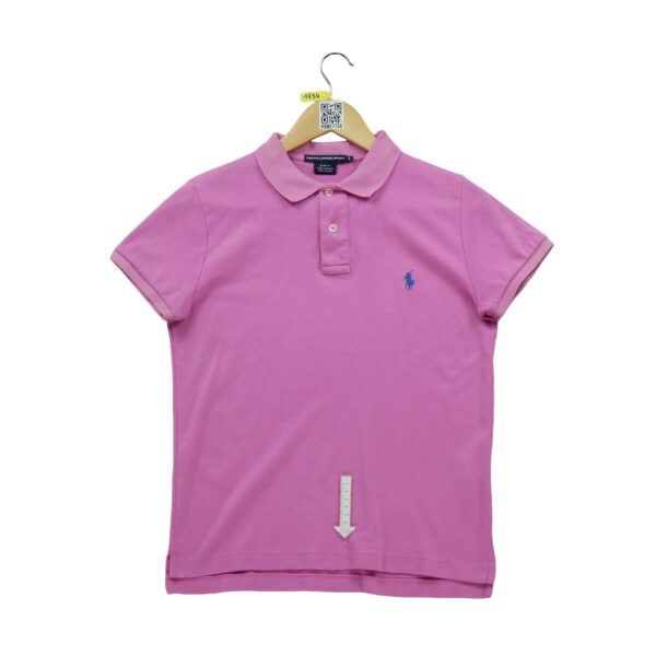 Polo manches courtes femme rose Polo Ralph Lauren Col Polo