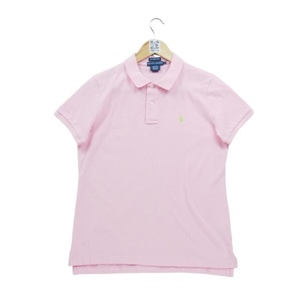 Polo manches courtes femme rose Polo Ralph Lauren Col Polo