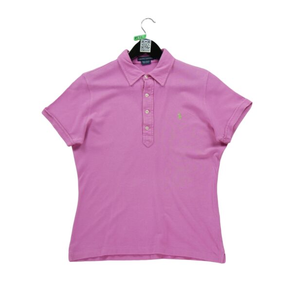 Polo manches courtes femme rose Polo Ralph Lauren Col Polo