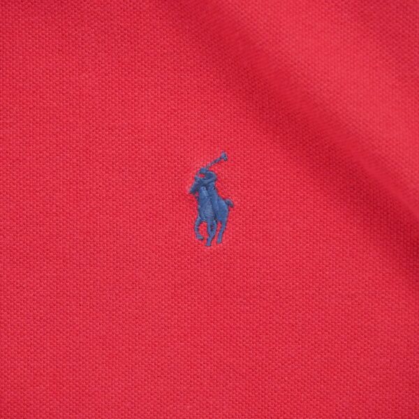 Polo manches courtes femme rouge Polo Ralph Lauren Col Polo