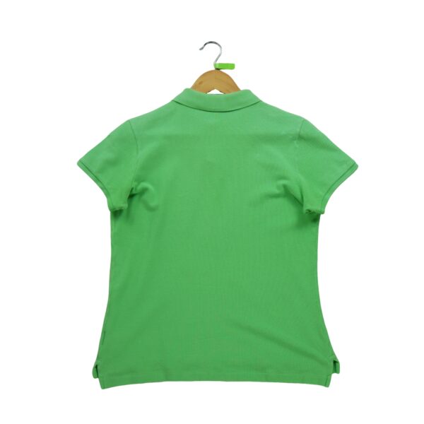 Polo manches courtes femme vert Polo Ralph Lauren Col Polo