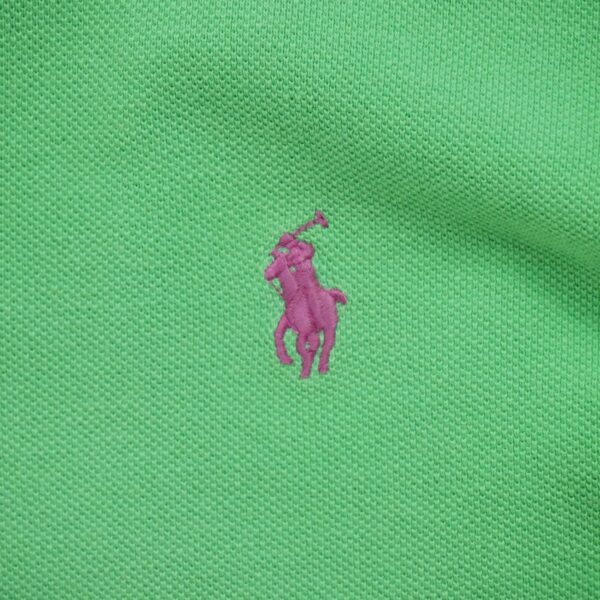 Polo manches courtes femme vert Polo Ralph Lauren Col Polo