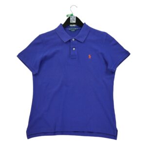 Polo manches courtes femme violet Polo Ralph Lauren Col Polo