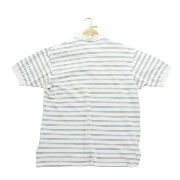 Polo manches courtes homme blanc Polo Ralph Lauren Motif a rayures Col Polo