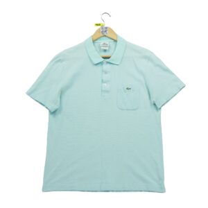 Polo manches courtes homme bleu clair Lacoste Col Polo