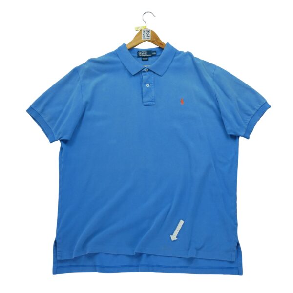 Polo manches courtes homme bleu clair Polo Ralph Lauren Col Polo