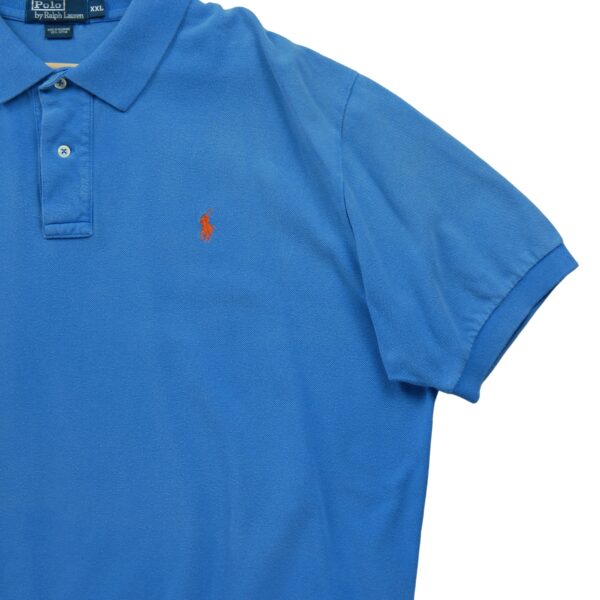 Polo manches courtes homme bleu clair Polo Ralph Lauren Col Polo