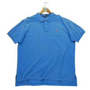 Polo manches courtes homme bleu clair Polo Ralph Lauren Col Polo