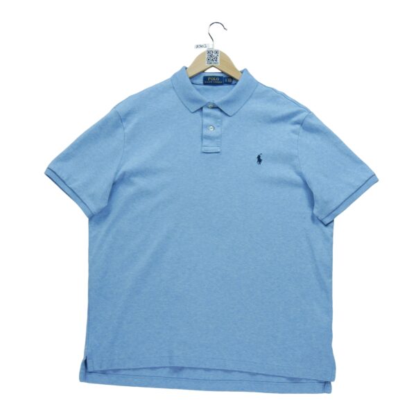 Polo manches courtes homme bleu clair Polo Ralph Lauren Col Polo