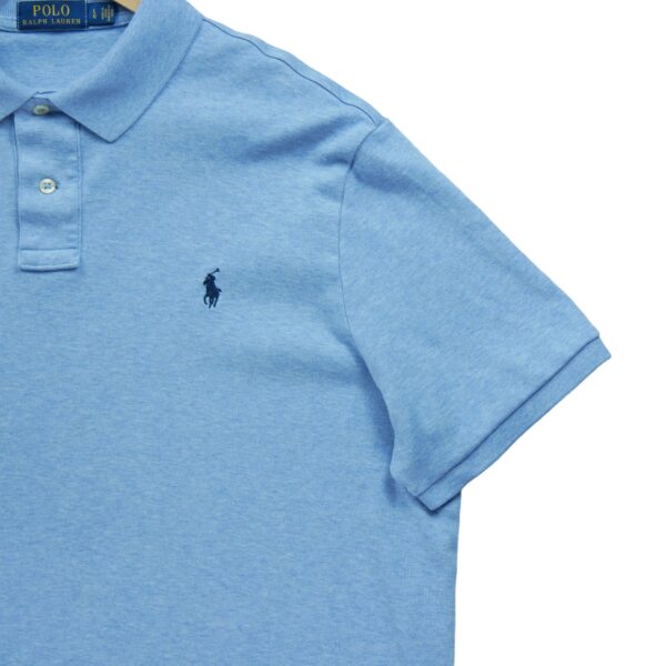 Polo manches courtes homme bleu clair Polo Ralph Lauren Col Polo