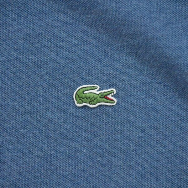 Polo manches courtes homme bleu Lacoste Col Polo