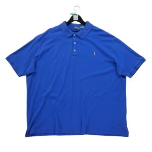 Polo manches courtes homme bleu Polo Ralph Lauren Col Polo
