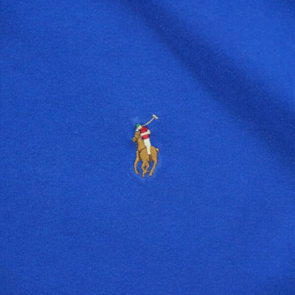 Polo manches courtes homme bleu Polo Ralph Lauren Col Polo