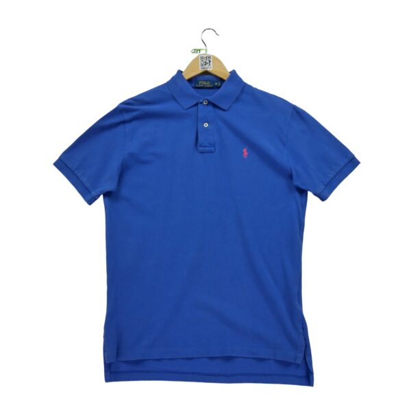 Polo manches courtes homme bleu Polo Ralph Lauren Col Polo