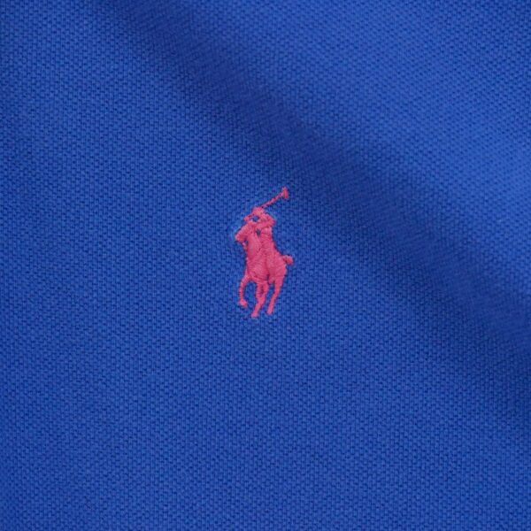 Polo manches courtes homme bleu Polo Ralph Lauren Col Polo