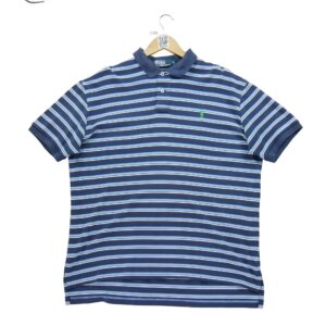Polo manches courtes homme bleu Polo Ralph Lauren Col Polo