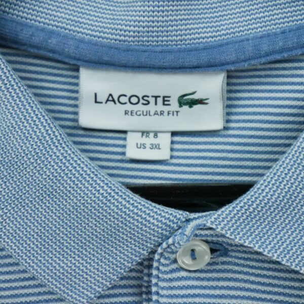 Polo manches courtes homme bleu Polo Ralph Lauren Motif a rayures Col Polo