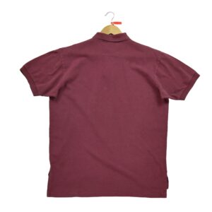 Polo manches courtes homme bordeaux Polo Ralph Lauren Col Polo