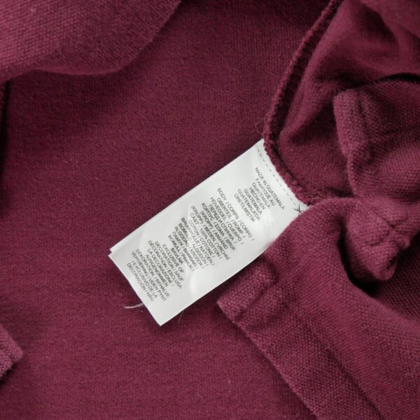 Polo manches courtes homme bordeaux Polo Ralph Lauren Col Polo