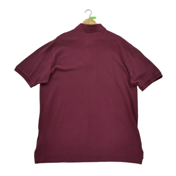 Polo manches courtes homme bordeaux Polo Ralph Lauren Col Polo