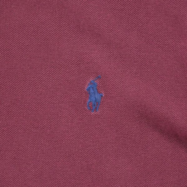 Polo manches courtes homme bordeaux Polo Ralph Lauren Col Polo