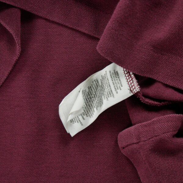 Polo manches courtes homme bordeaux Polo Ralph Lauren Col Polo