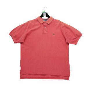 Polo manches courtes homme corail Polo Ralph Lauren Col Polo
