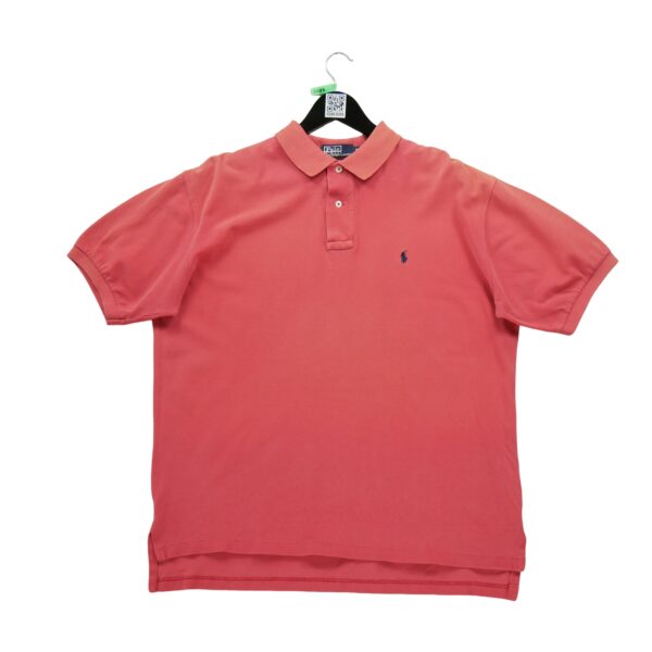 Polo manches courtes homme corail Polo Ralph Lauren Col Polo