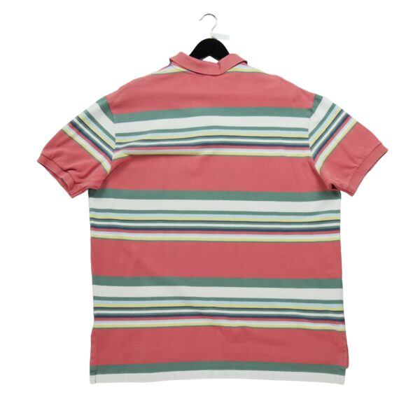 Polo manches courtes homme corail Polo Ralph Lauren Motif a rayures Col Polo