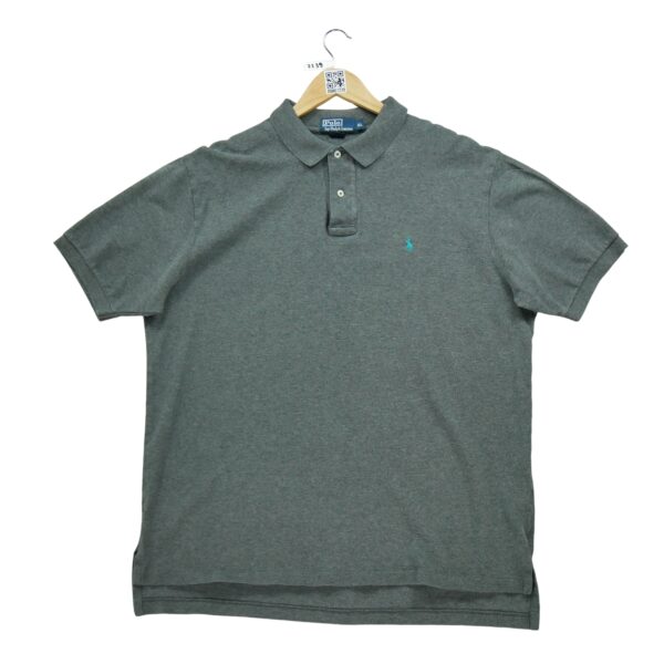 Polo manches courtes homme gris Polo Ralph Lauren Col Polo
