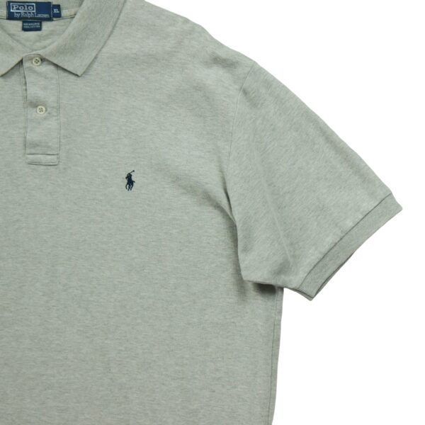 Polo manches courtes homme gris Polo Ralph Lauren Col Polo