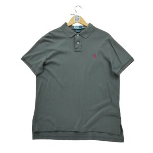 Polo manches courtes homme gris Polo Ralph Lauren Col Polo