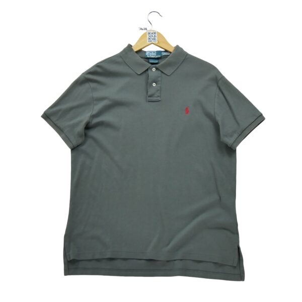 Polo manches courtes homme gris Polo Ralph Lauren Col Polo