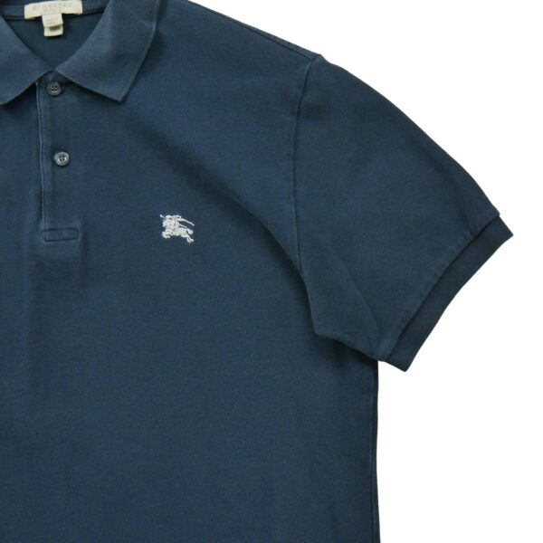 Polo manches courtes homme marine Burberry Col Polo