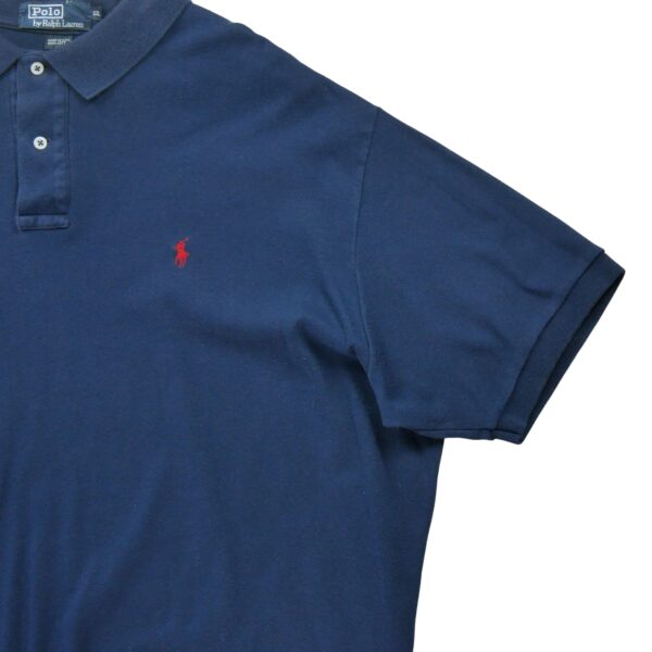 Polo manches courtes homme marine Polo Ralph Lauren Col Polo