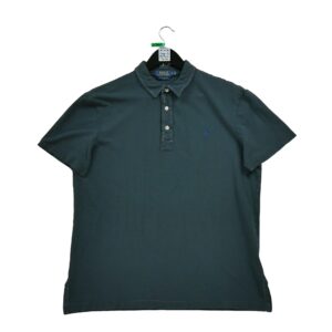 Polo manches courtes homme marine Polo Ralph Lauren Col Polo