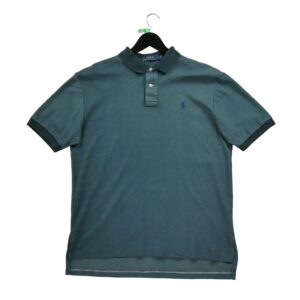 Polo manches courtes homme marine Polo Ralph Lauren Col Polo