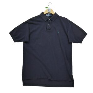 Polo manches courtes homme marine Polo Ralph Lauren Col Polo