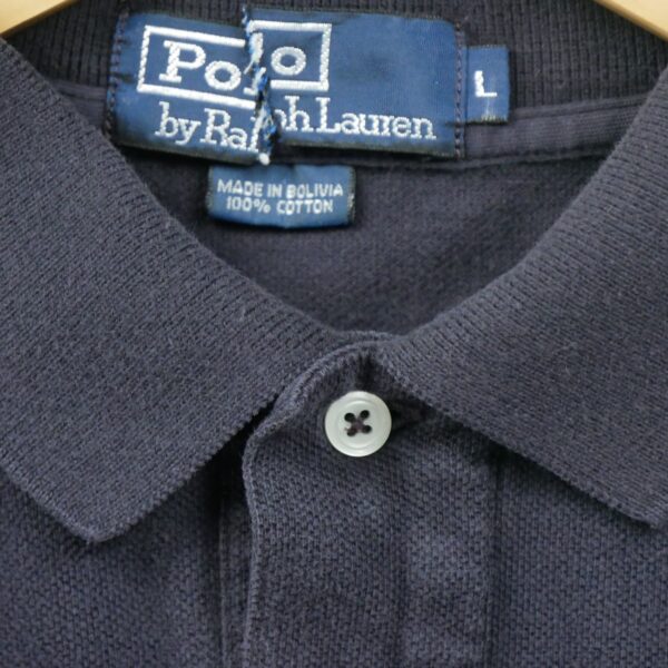 Polo manches courtes homme marine Polo Ralph Lauren Col Polo