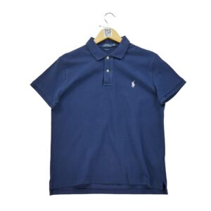 Polo manches courtes homme marine Polo Ralph Lauren Col Polo