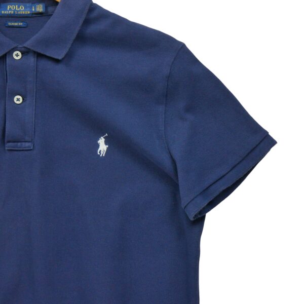 Polo manches courtes homme marine Polo Ralph Lauren Col Polo
