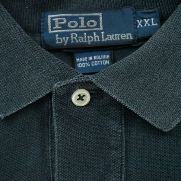 Polo manches courtes homme marine Polo Ralph Lauren Col Polo