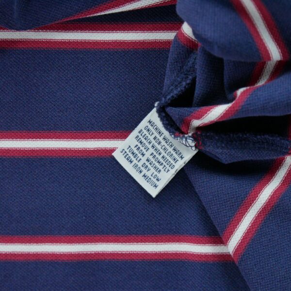 Polo manches courtes homme marine Polo Ralph Lauren Motif a rayures Col Polo
