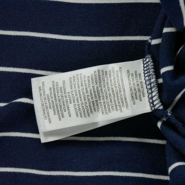 Polo manches courtes homme marine Polo Ralph Lauren Motif a rayures Col Polo
