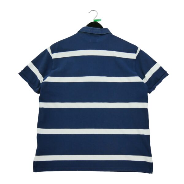 Polo manches courtes homme marine Polo Ralph Lauren Motif a rayures Col Polo